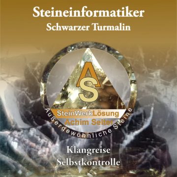 CD-Cover Schwarzer Turmalin - front